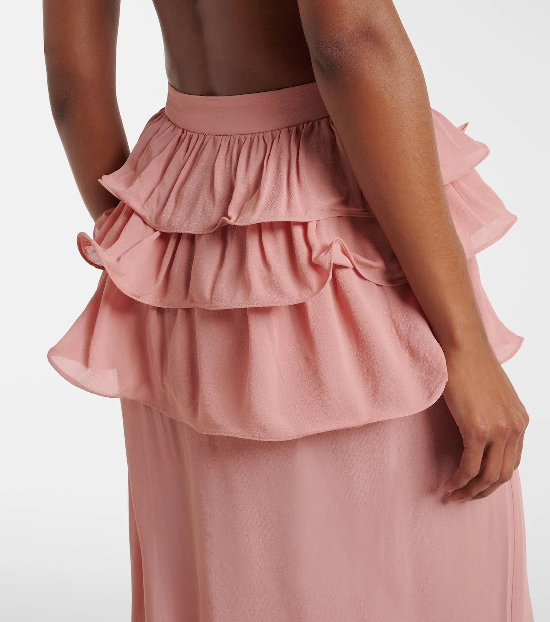 Adriana Degreas - Ruffled maxi skirt