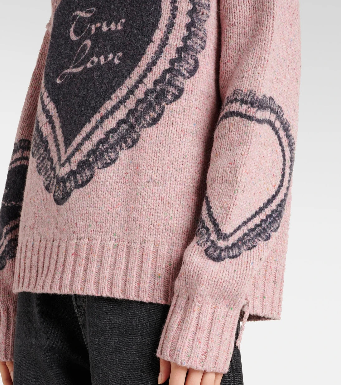 Acne Studios - Printed wool-blend sweater