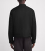 Emporio Armani Black Technical Fabric Blouson Jacket