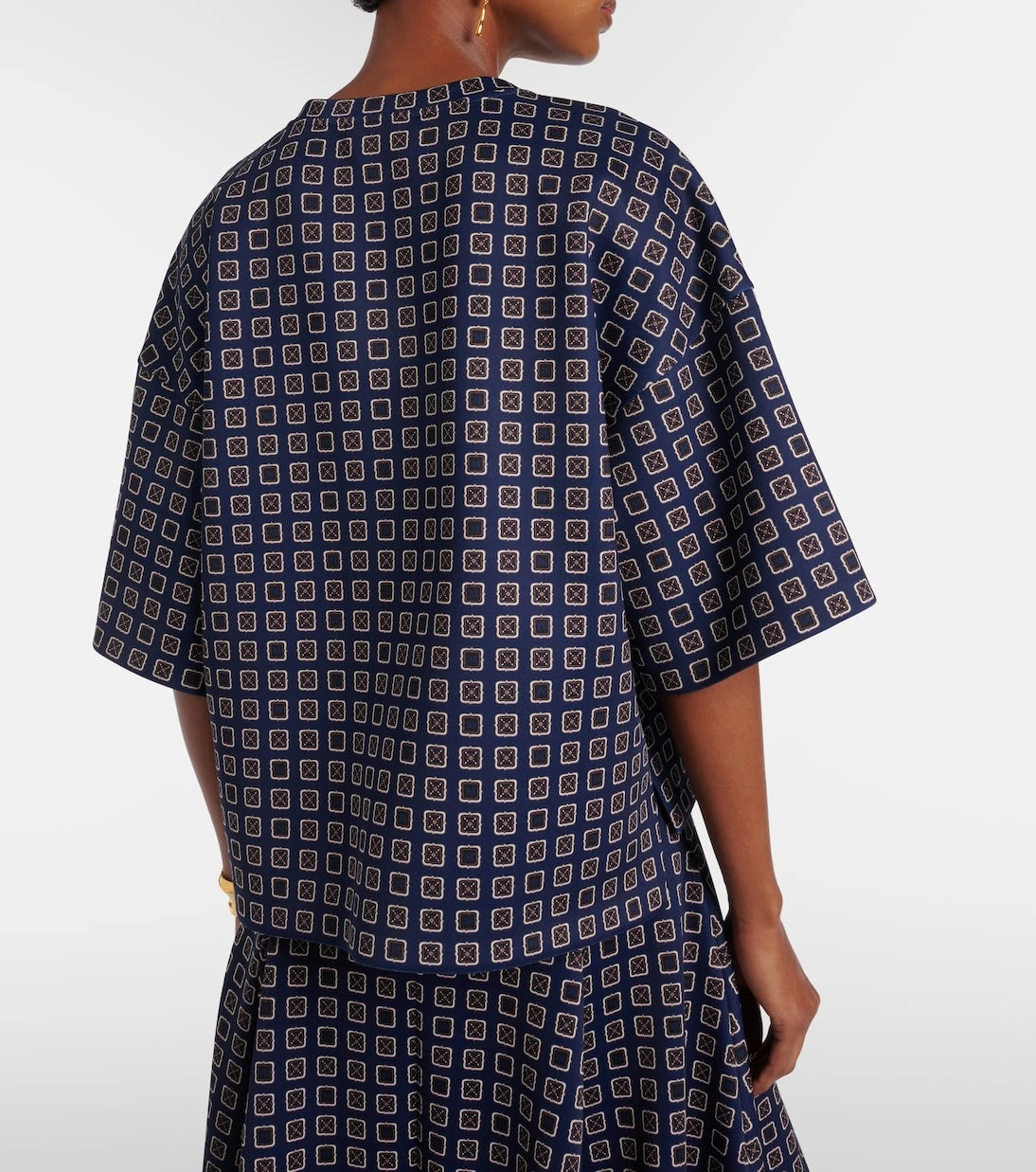 Max Mara - Notizia printed jersey top