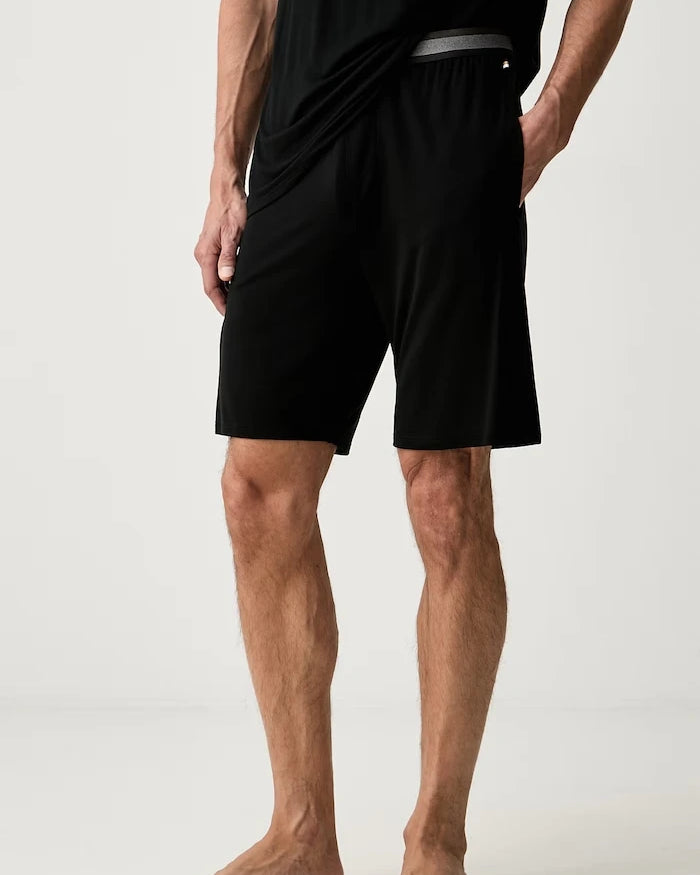 BOSS erkek viskon pijama Pique Short