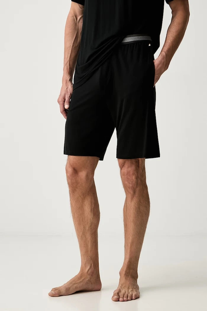 BOSS erkek viskon pijama Pique Short