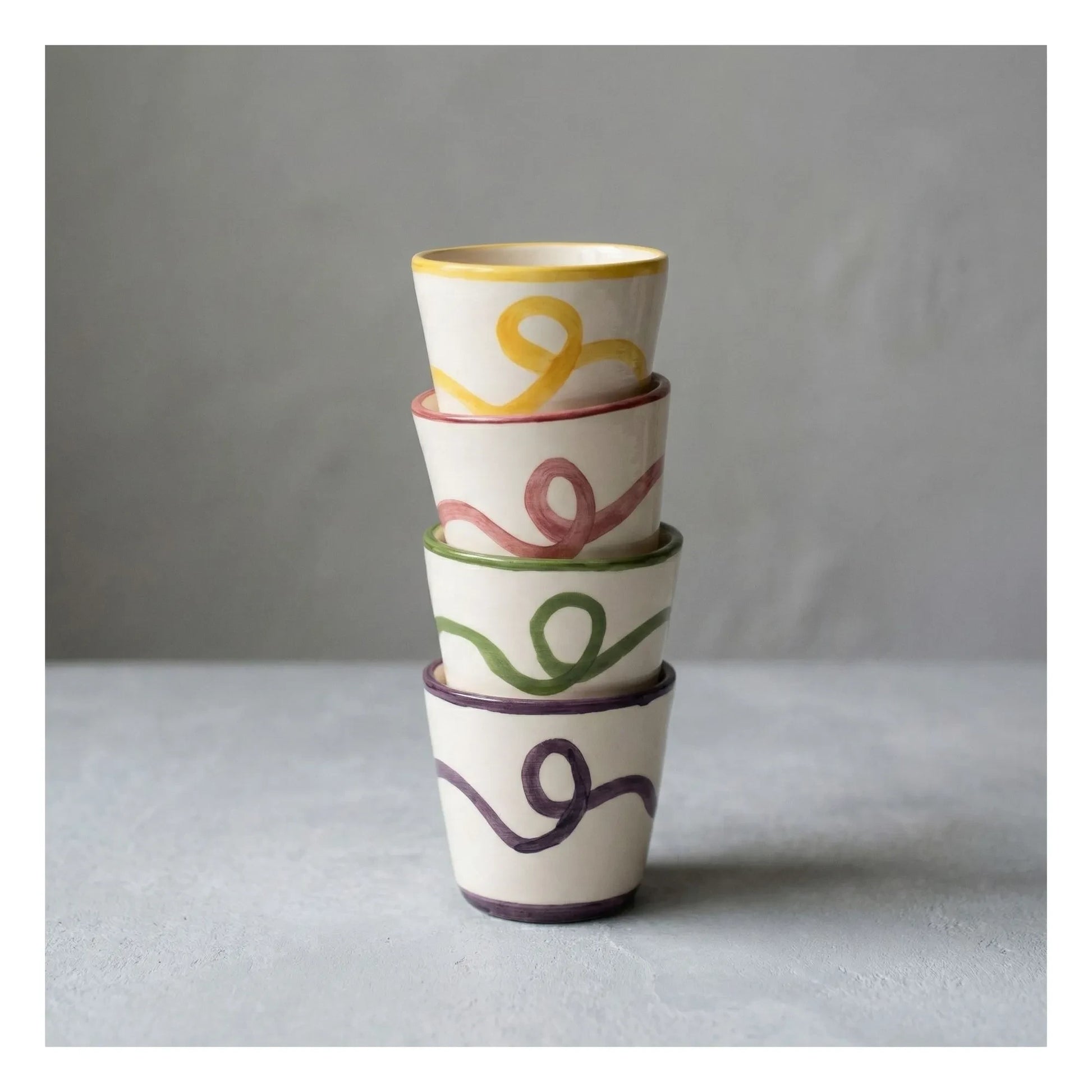 Denise - Olaf espresso cup  | Acid Green