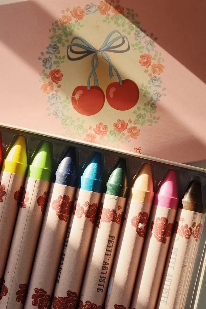 Konges Sløjd Balmumlu Pasteller CRAYONS BEES WAX 10 PCS