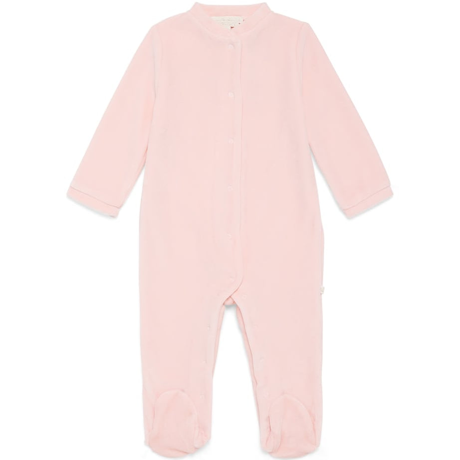 Marie-Chantal Velour Angel Wing All-In-One (0-18 Months)