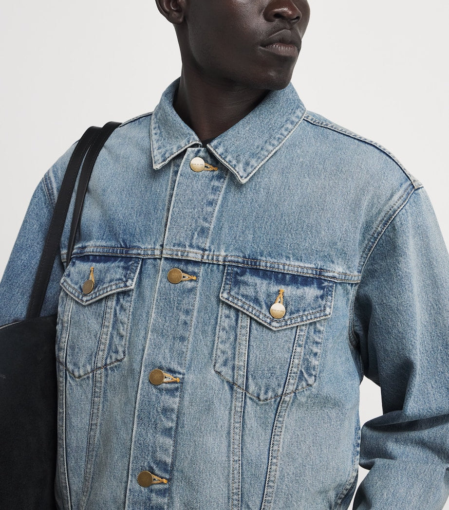 Fear Of God Blue Denim Trucker Jacket