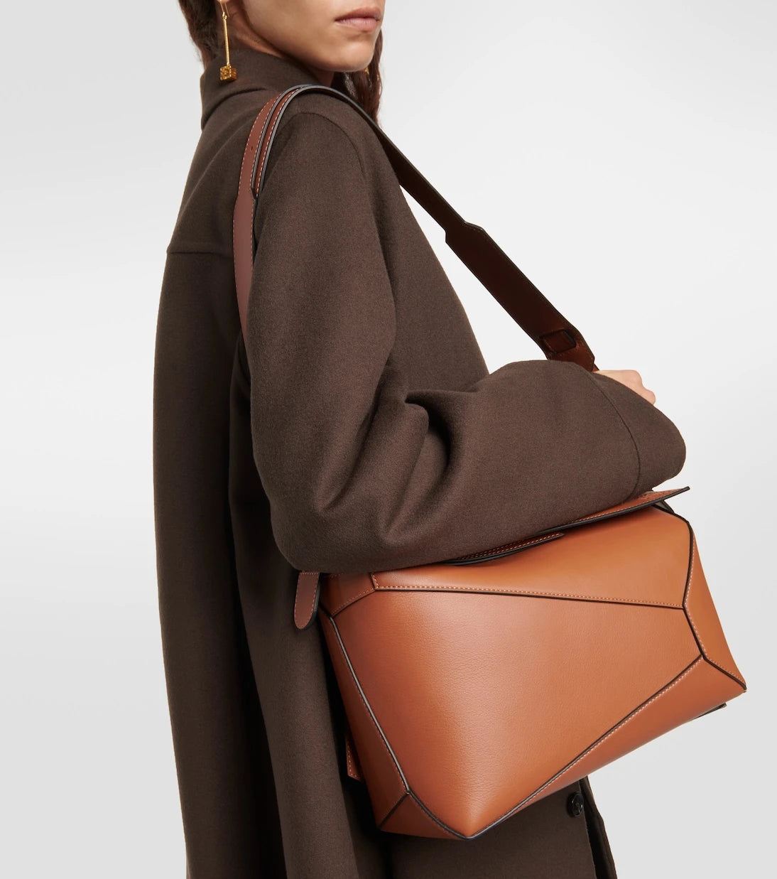 Loewe - Puzzle Edge Medium leather tote bag