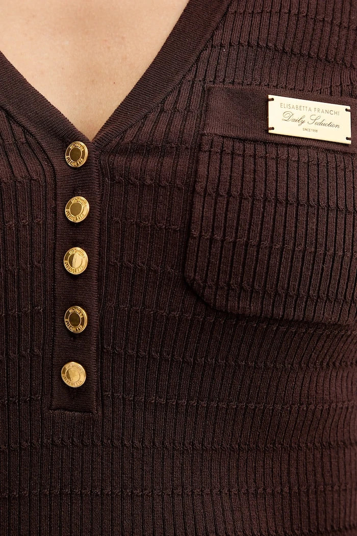 Elisabetta Franchi İpek Bluz