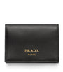 Prada Black Small Leather Wallet