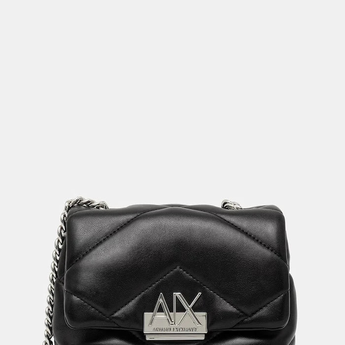 Armani Exchange kadın crossbody çanta, suni deriden