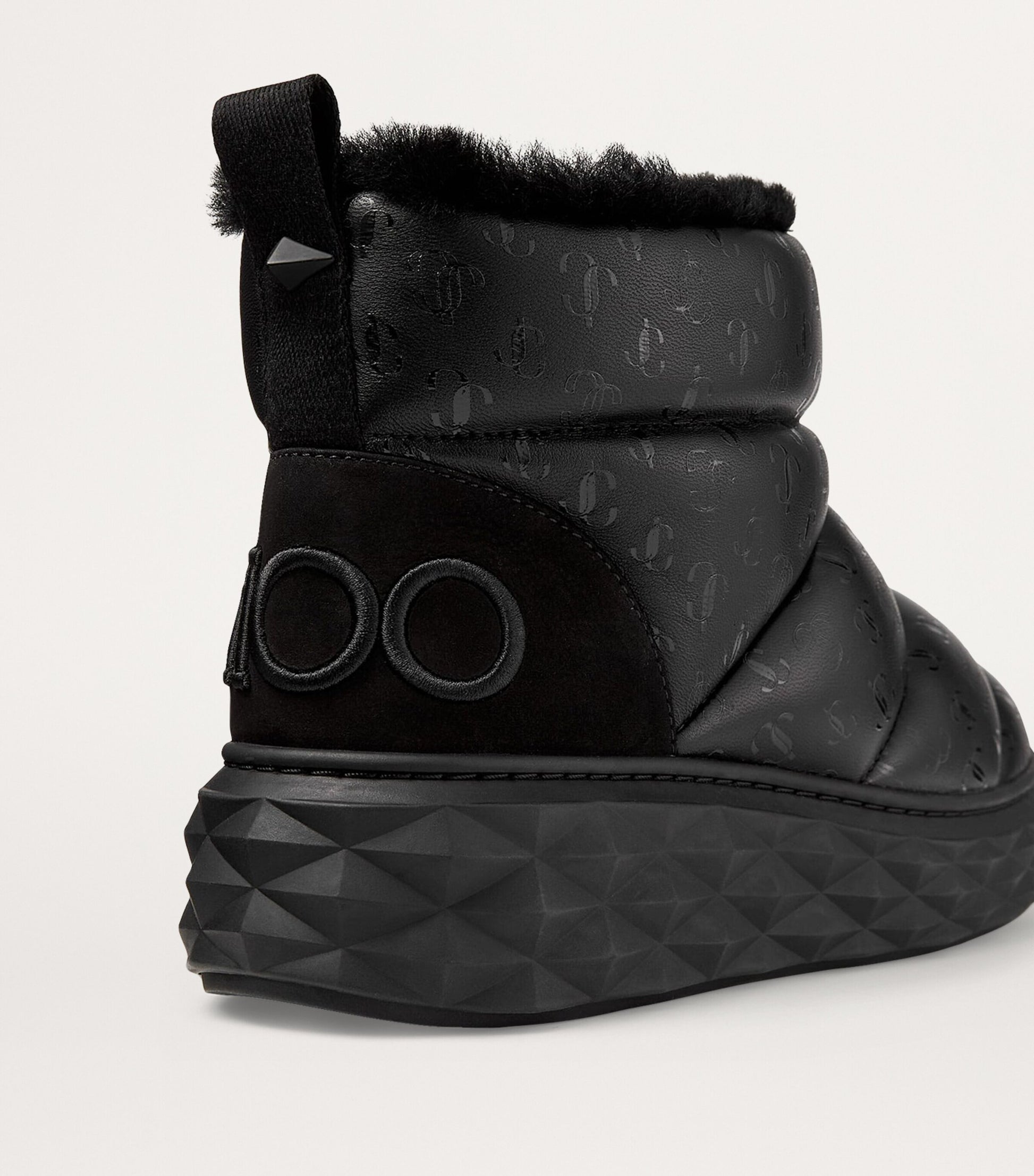 Black Xan Embellished Snow Boots