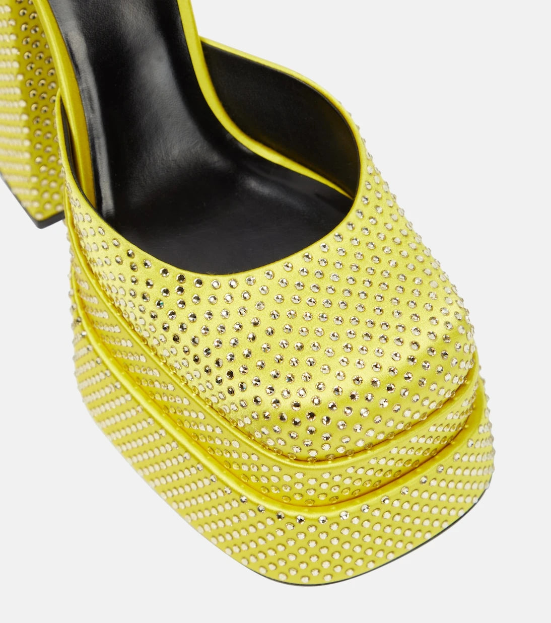 Versace - Medusa Aevitas embellished platform pumps