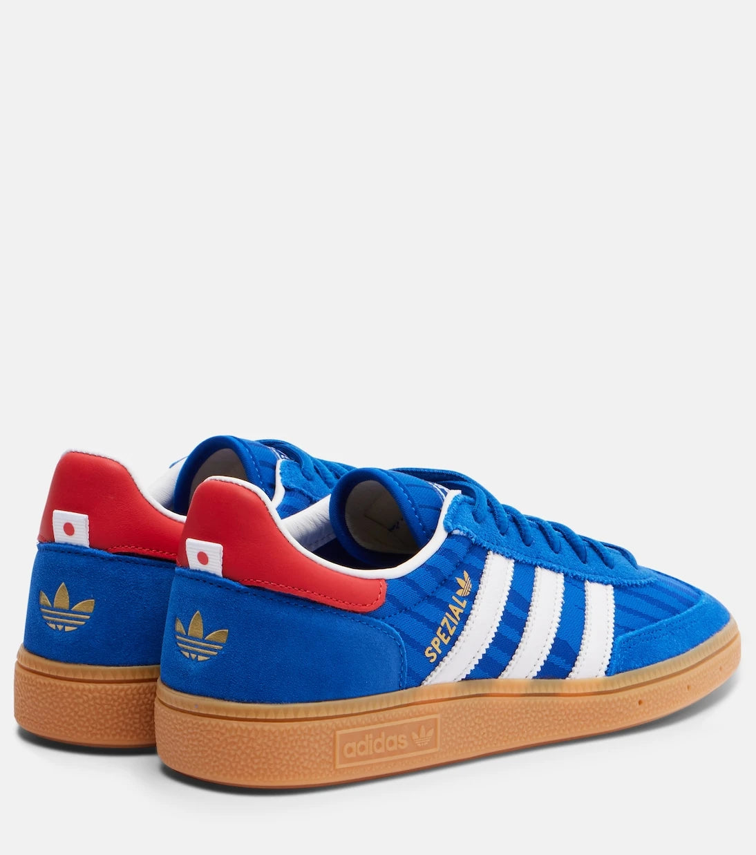 Adidas - Handball Spezial leather-trimmed sneakers