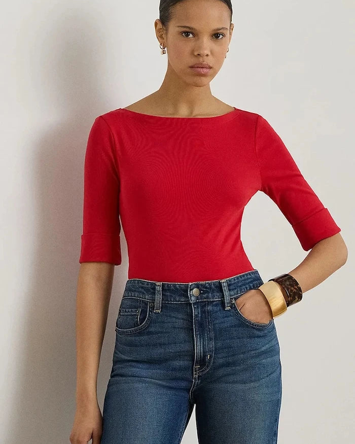 Lauren Ralph Lauren pamuklu kadın tişört