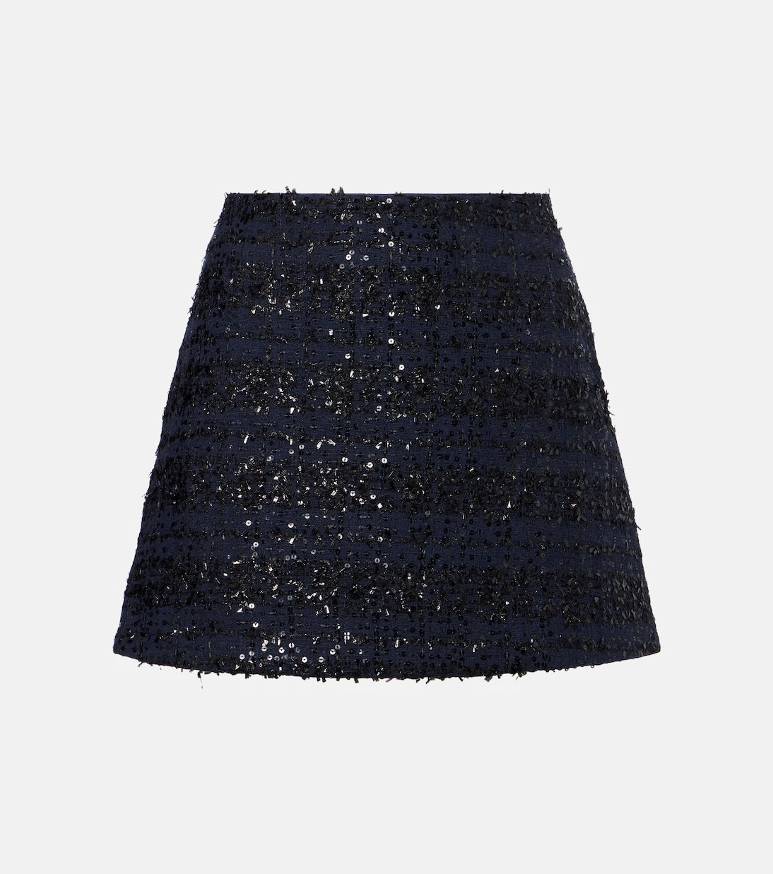Rotate - Sequined bouclé miniskirt