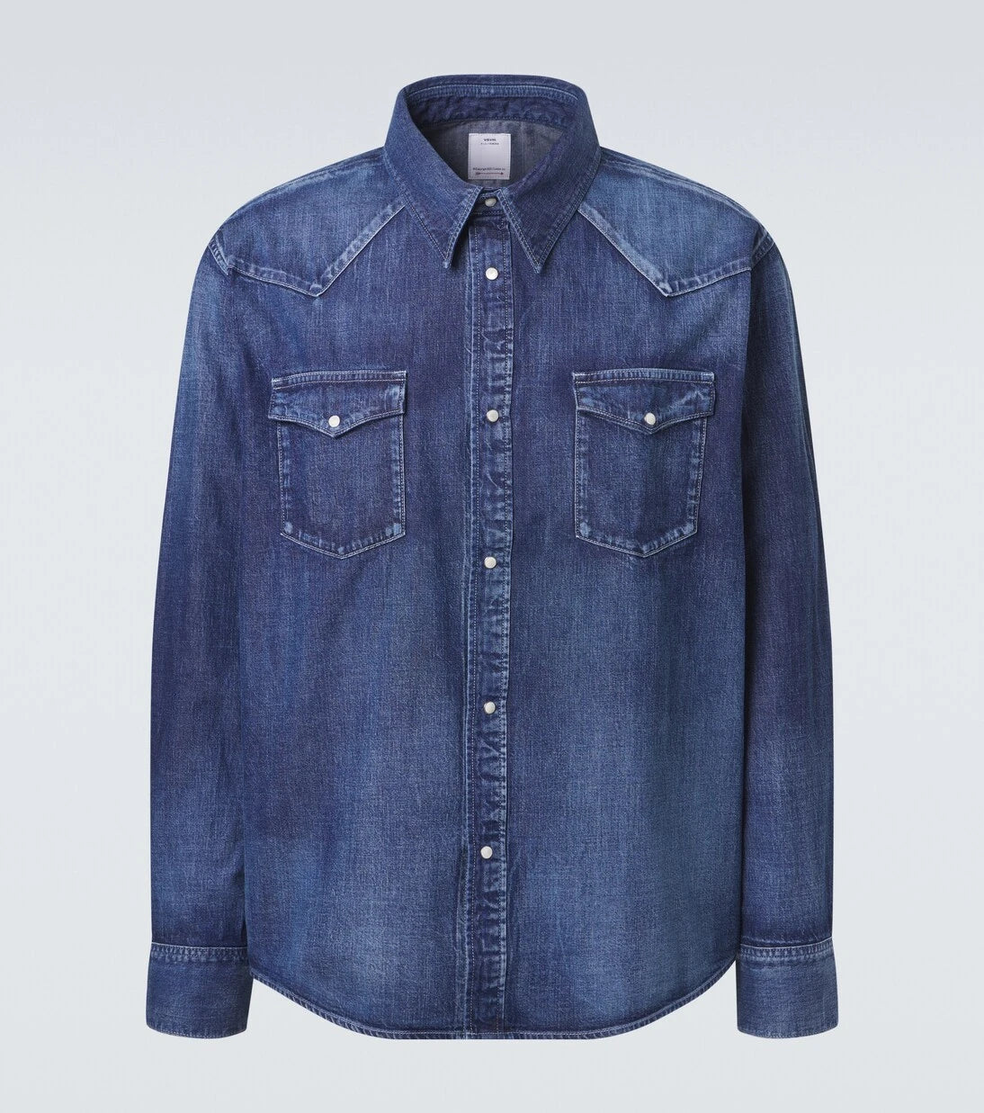 Visvim - Social Sculpture faded denim shirt