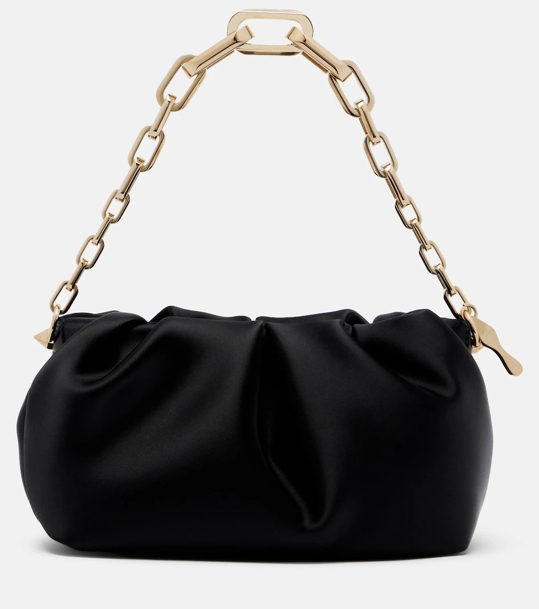 Christian Louboutin - Eva Small satin shoulder bag