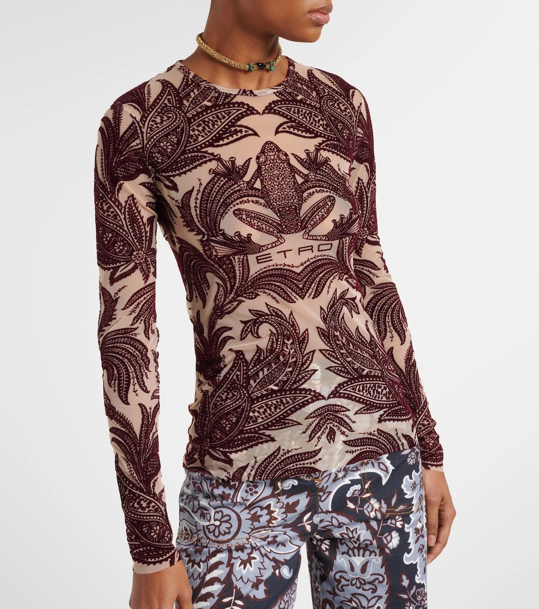 Etro - Paisley top