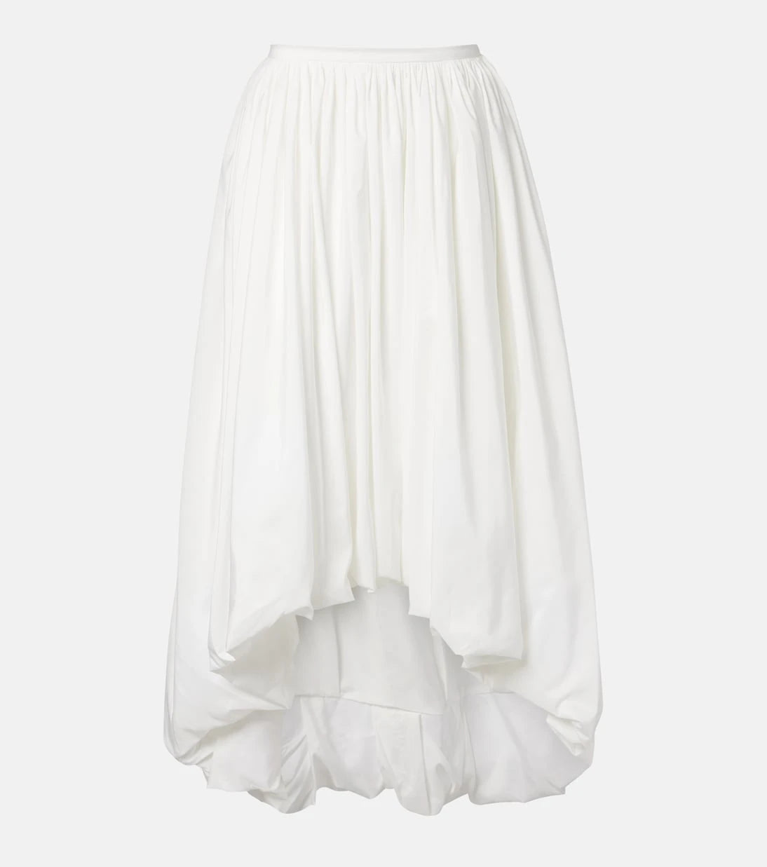 Norma Kamali - Asymmetric jersey maxi skirt