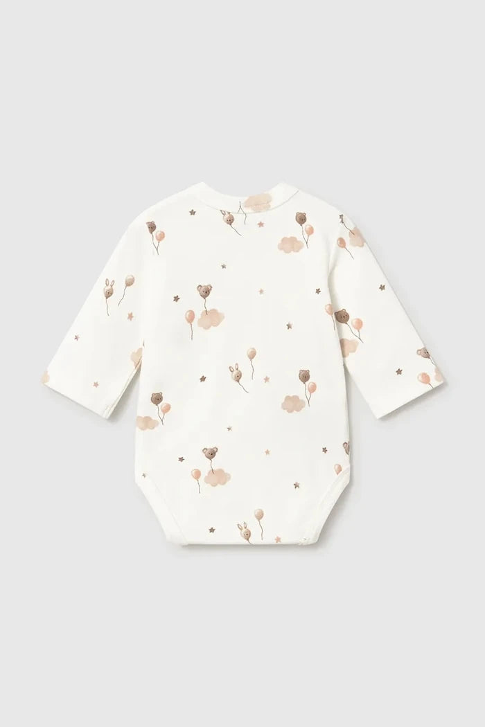 Mayoral Newborn боди за бебе с памук