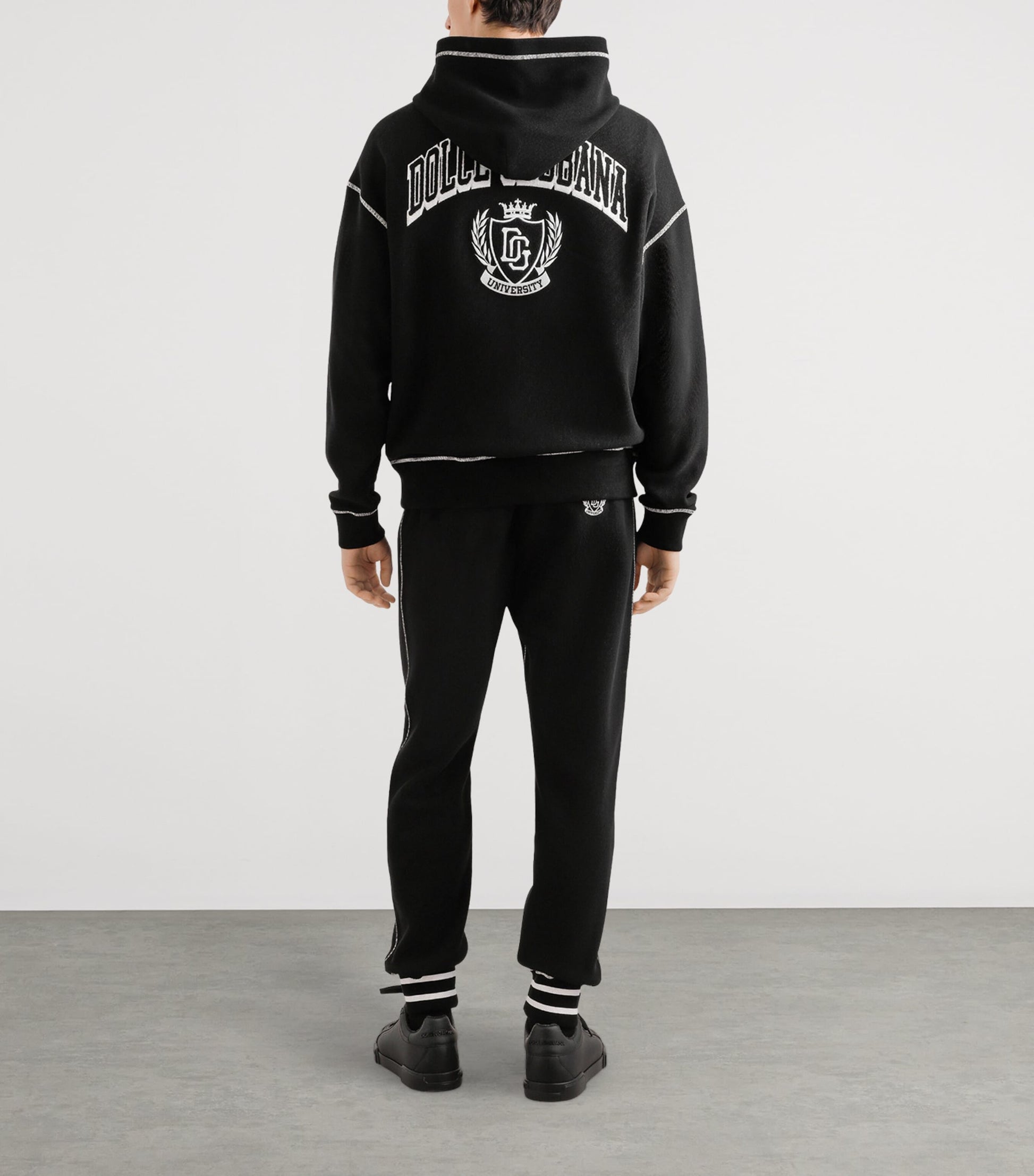 Contrast Stitch Track Pants