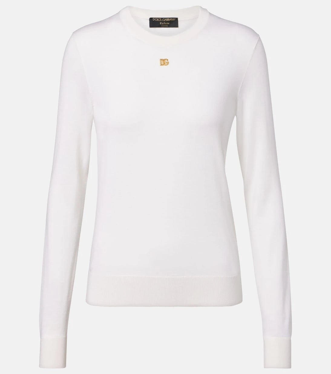 Dolce&Gabbana - DG cashmere and silk sweater