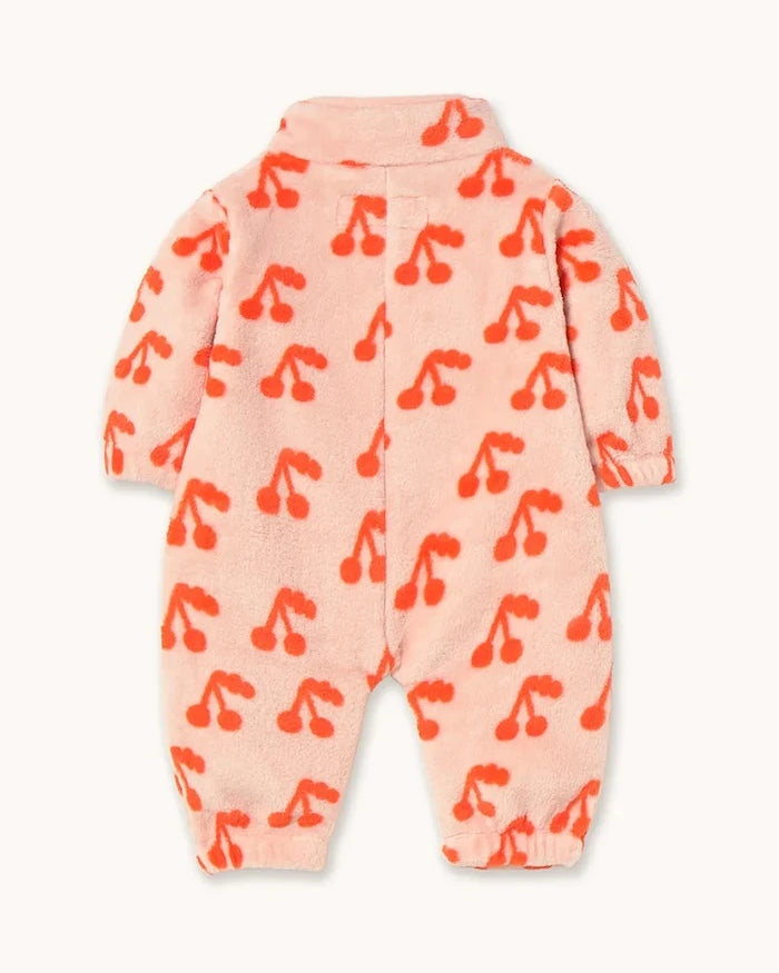Бебешки гащеризон Tinycottons CHERRIES POLAR ONE-PIECE
