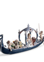 Lladró Porcelain Gondola of Love Ornament