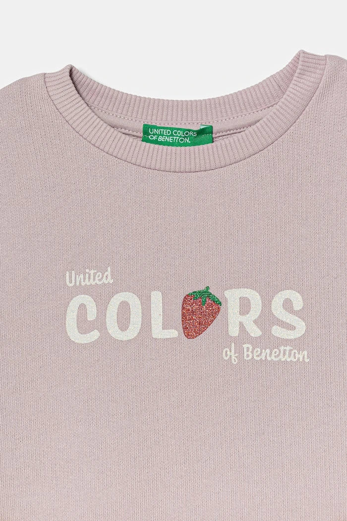 United Colors of Benetton Pamuktan çocuk sweatshirt