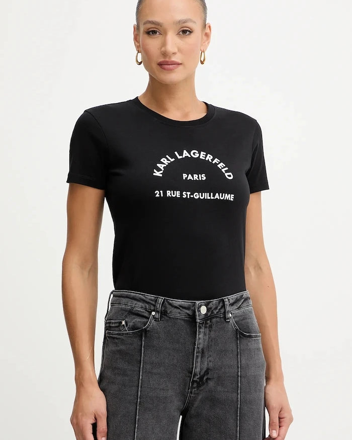 Karl Lagerfeld Pamuklu Tişört