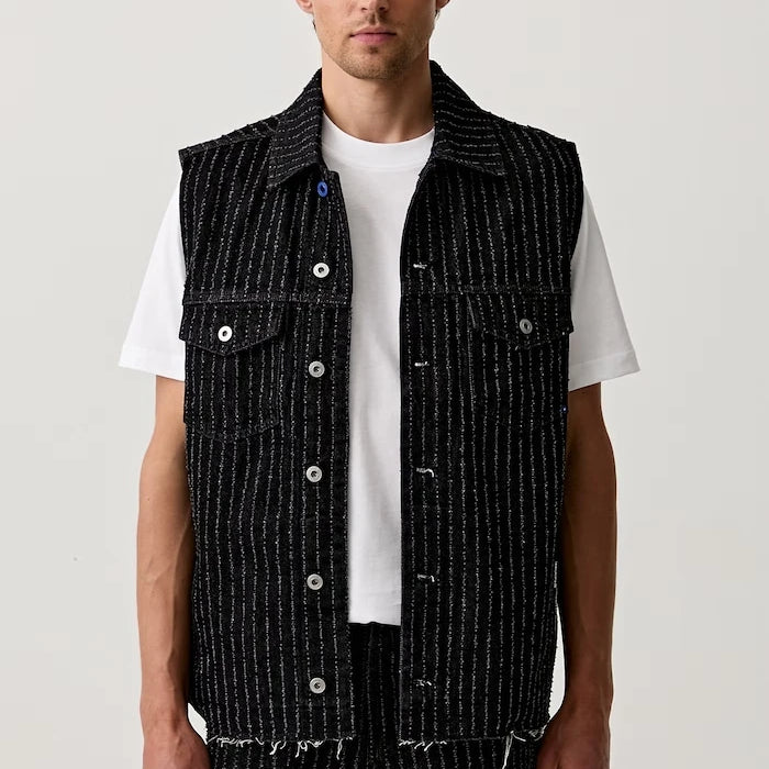 Karl Lagerfeld Jeans елек мъжки от деним