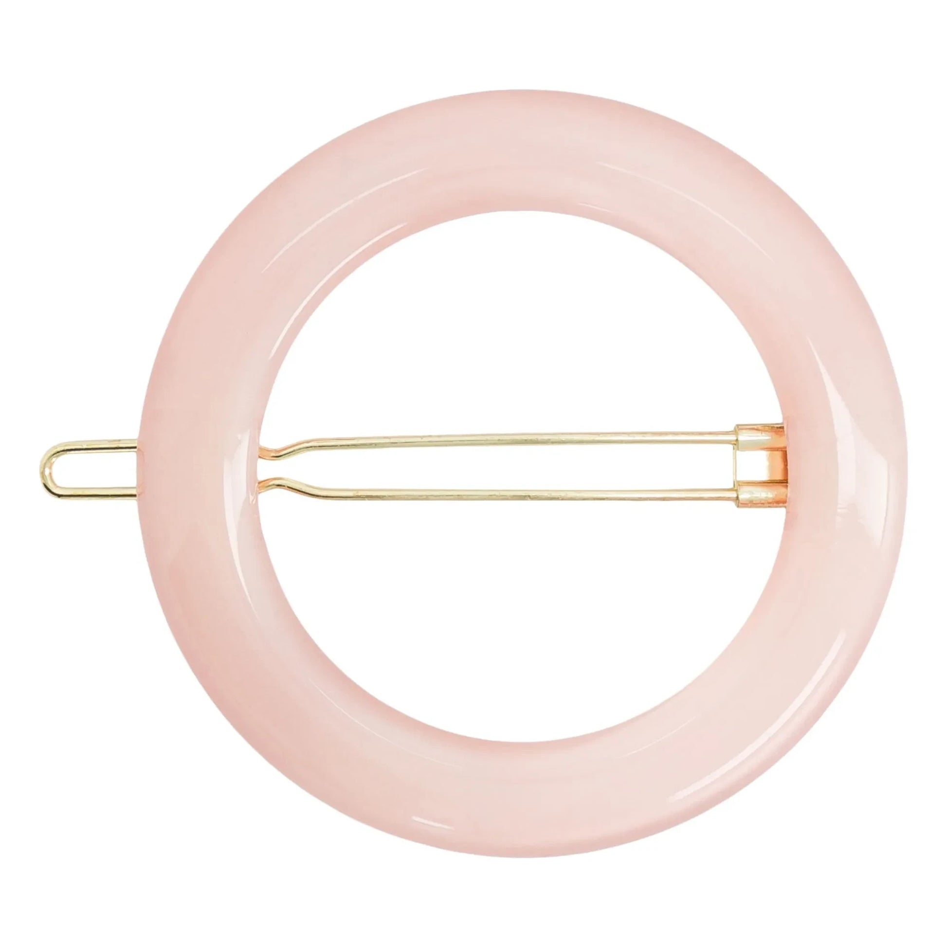 Bachca - Opaline round hair clip | Pink