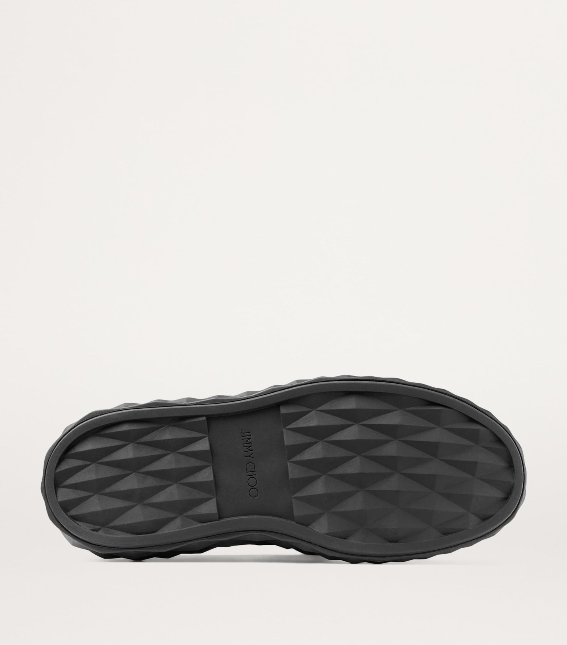 Diamond Light Maxi Leather Sneakers V BLACK/BLACK