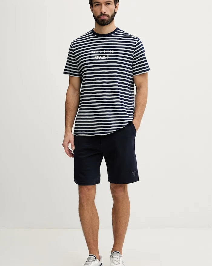 Guess erkek pamuklu x North Sails tişört
