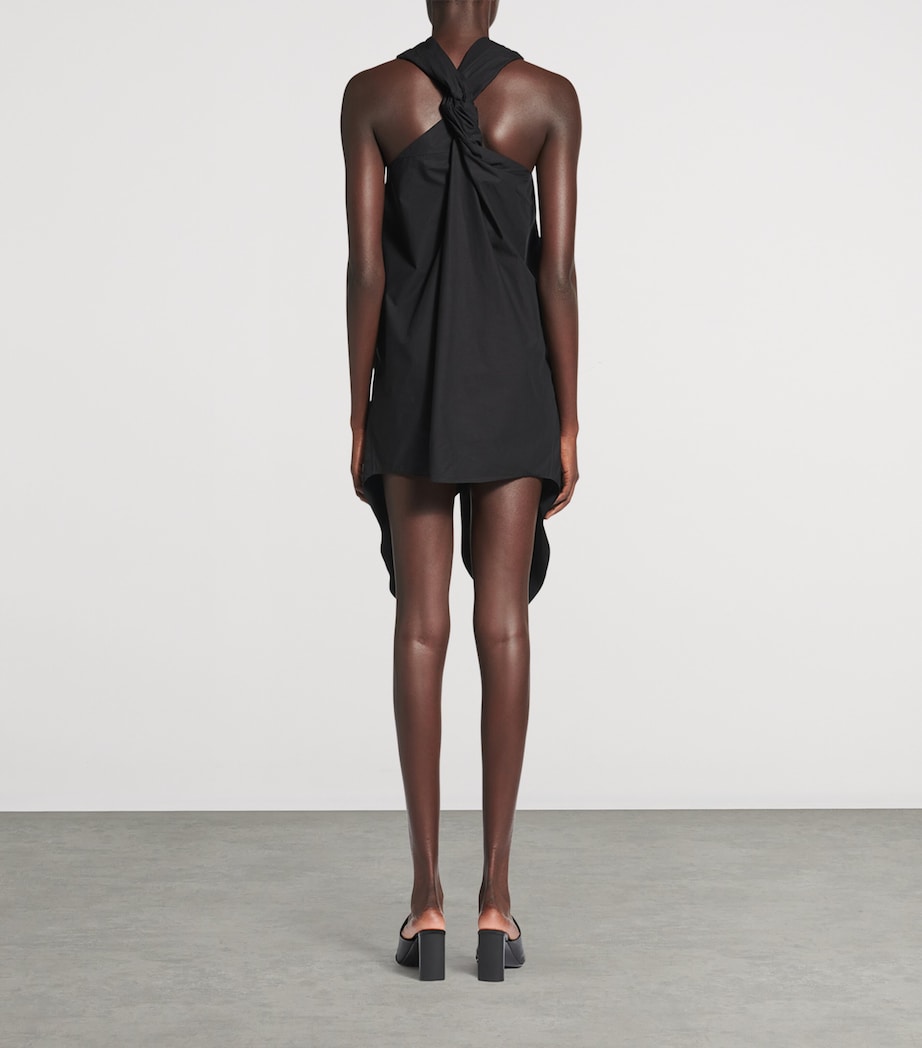 Cotton Twisted Shirt Dress