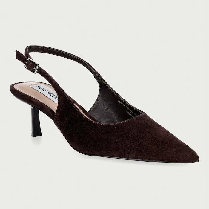 Steve Madden süet ince topuklu ayakkabı Korra