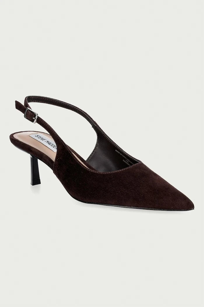 Steve Madden süet ince topuklu ayakkabı Korra