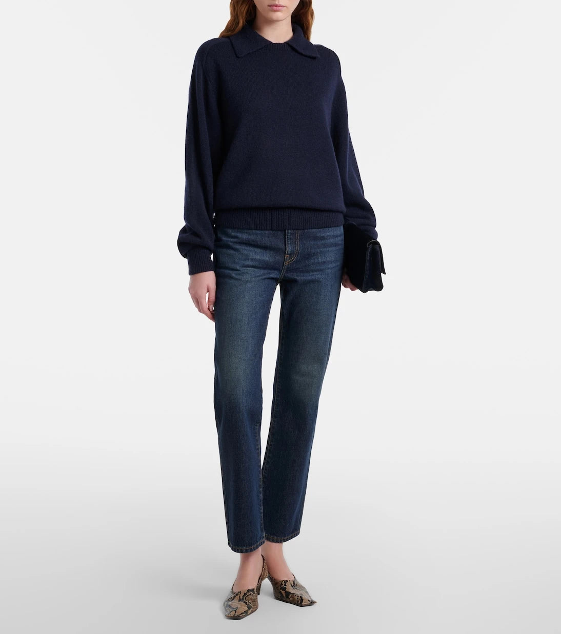 Khaite - Abigail high-rise straight jeans