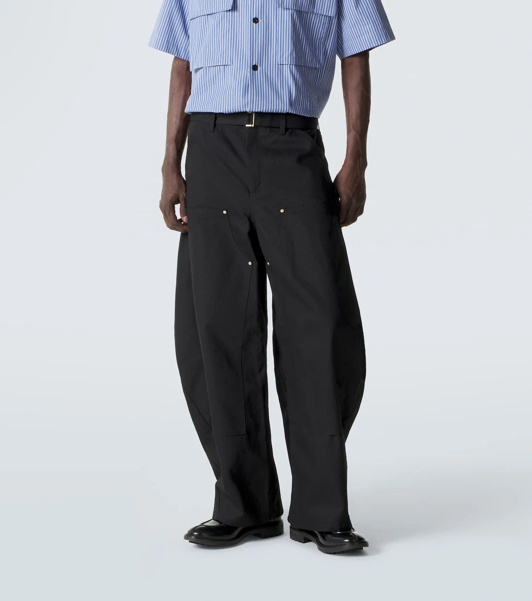 Sacai - بنطال قطني واسع الساقين من Carhartt WIP