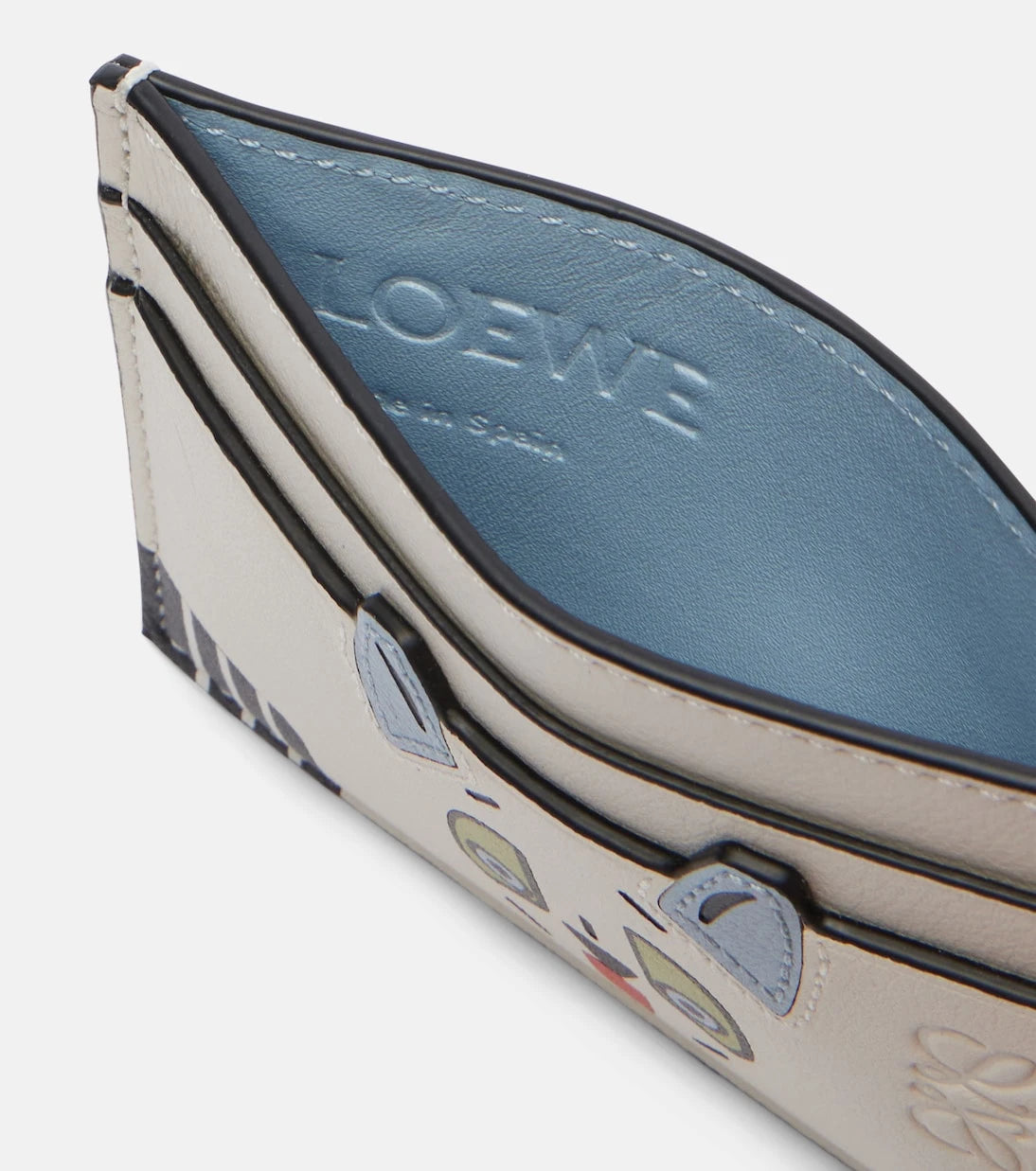 Loewe - x Louis Wain Cats leather card holder
