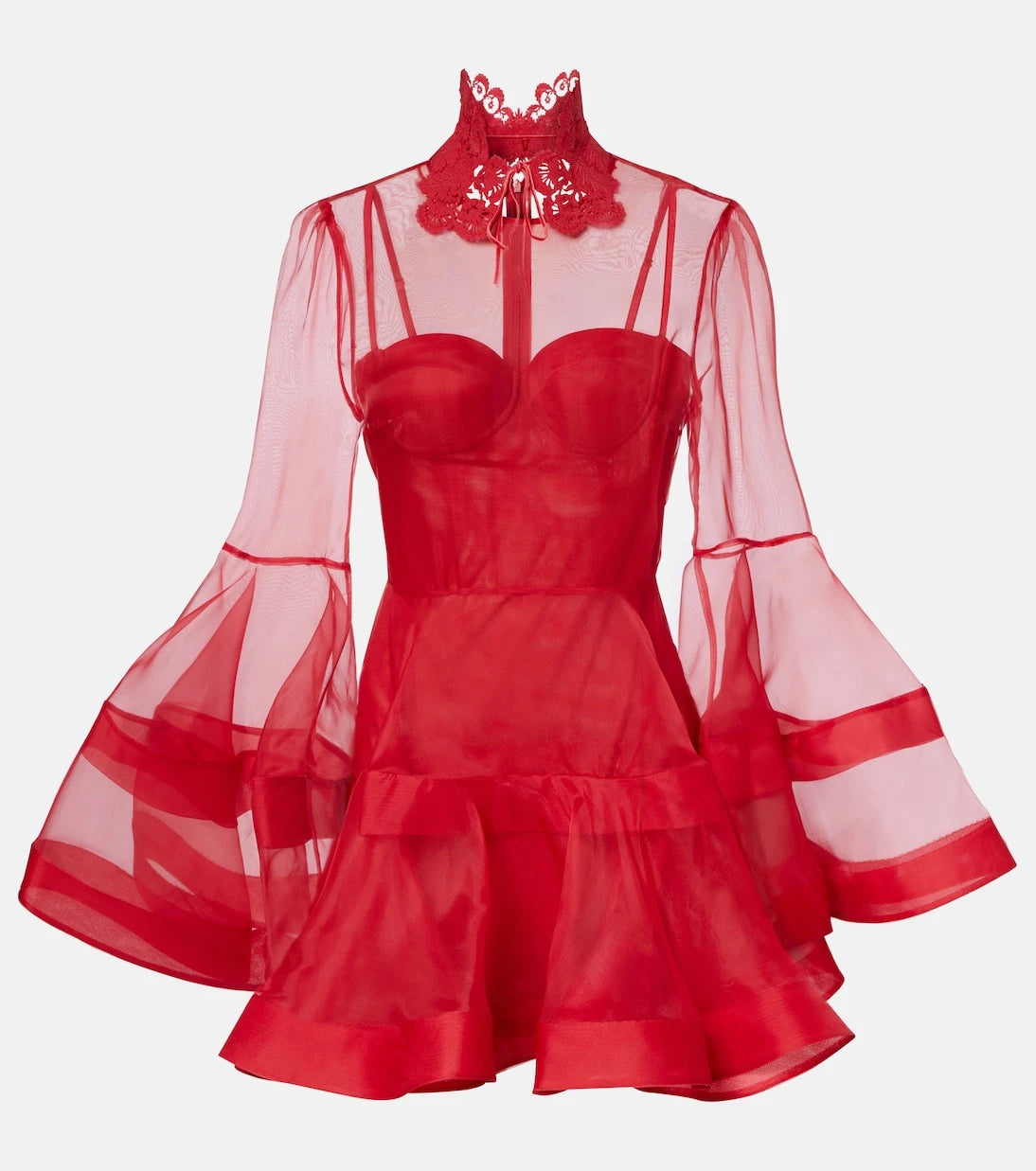 Zimmermann - Rebellion silk minidress