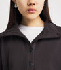 Citizens of Humanity Brown Cotton Funnel-Neck Mirelle Sweatshirt