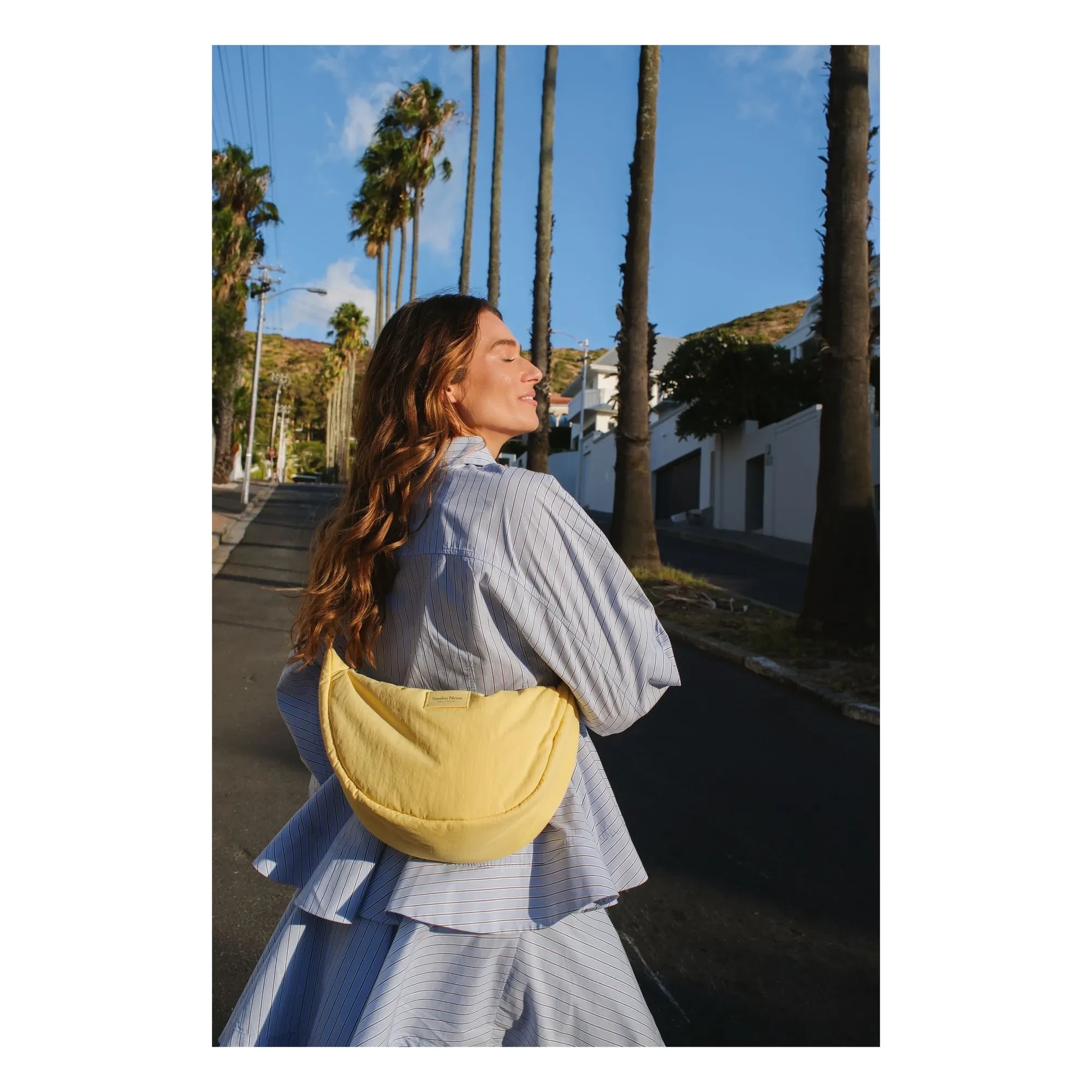 Studio Noos - Banana bag | Pale yellow
