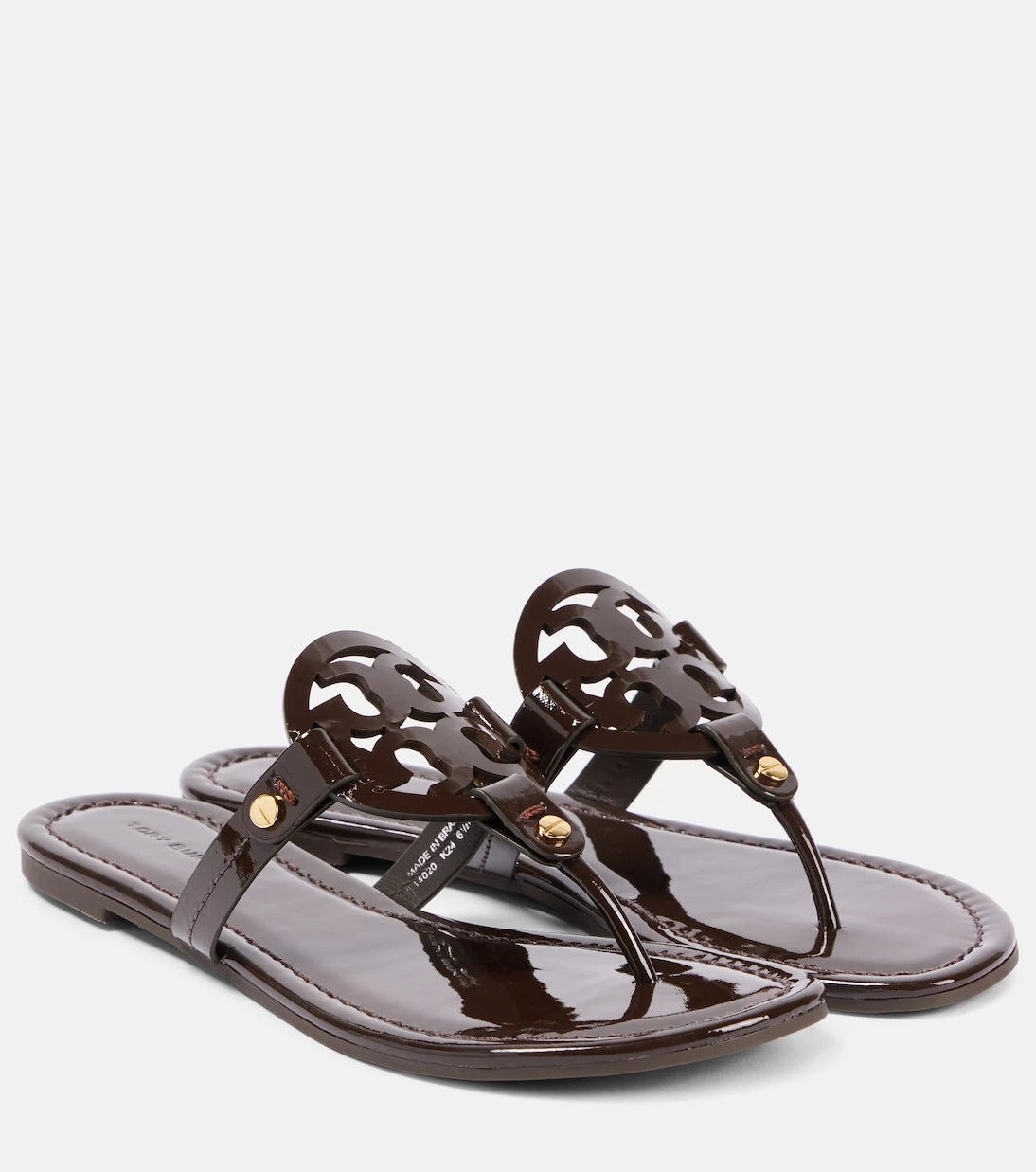Tory Burch - Miller patent leather thong sandals