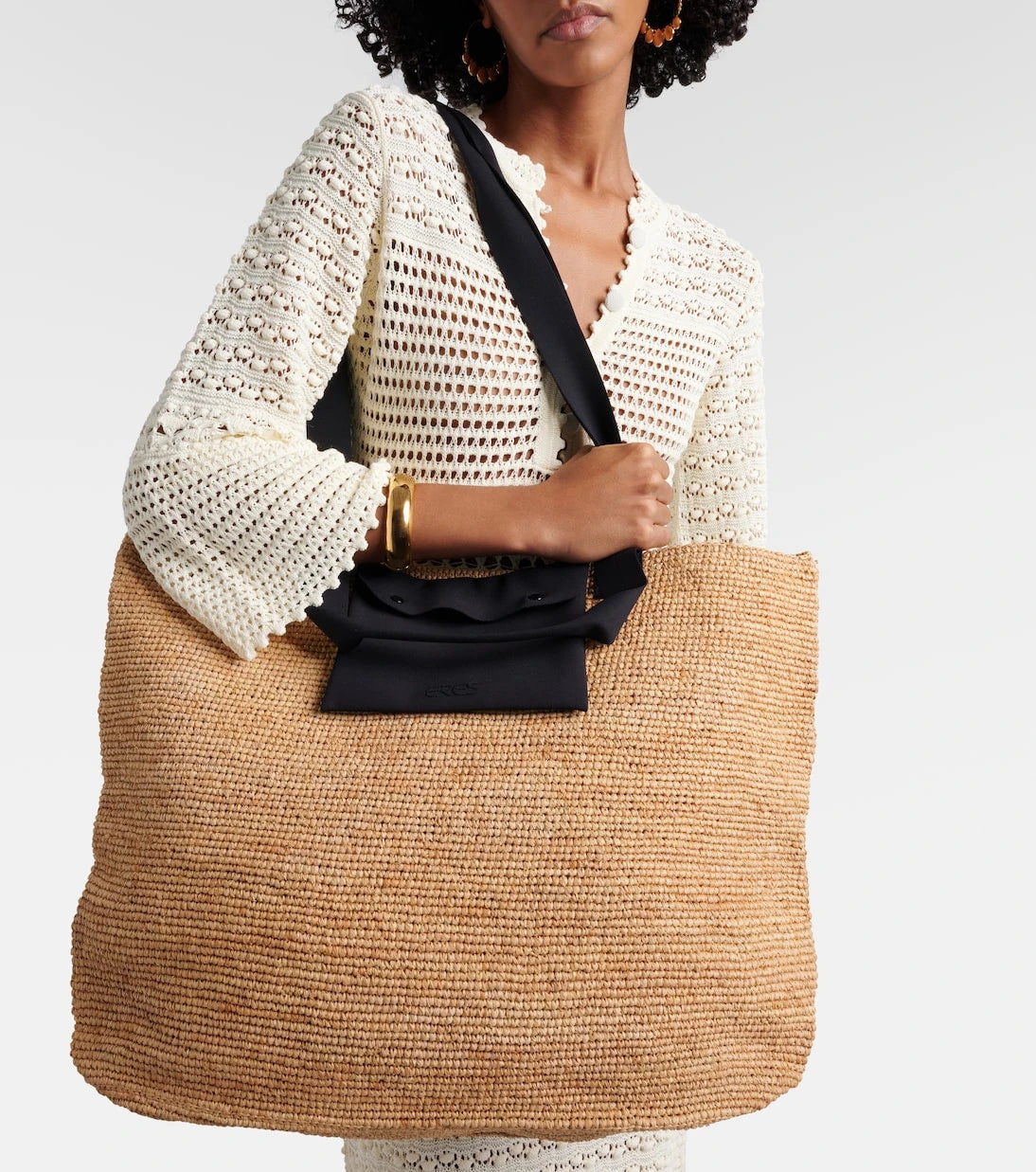 حقيبة يد Jetset Raffia
