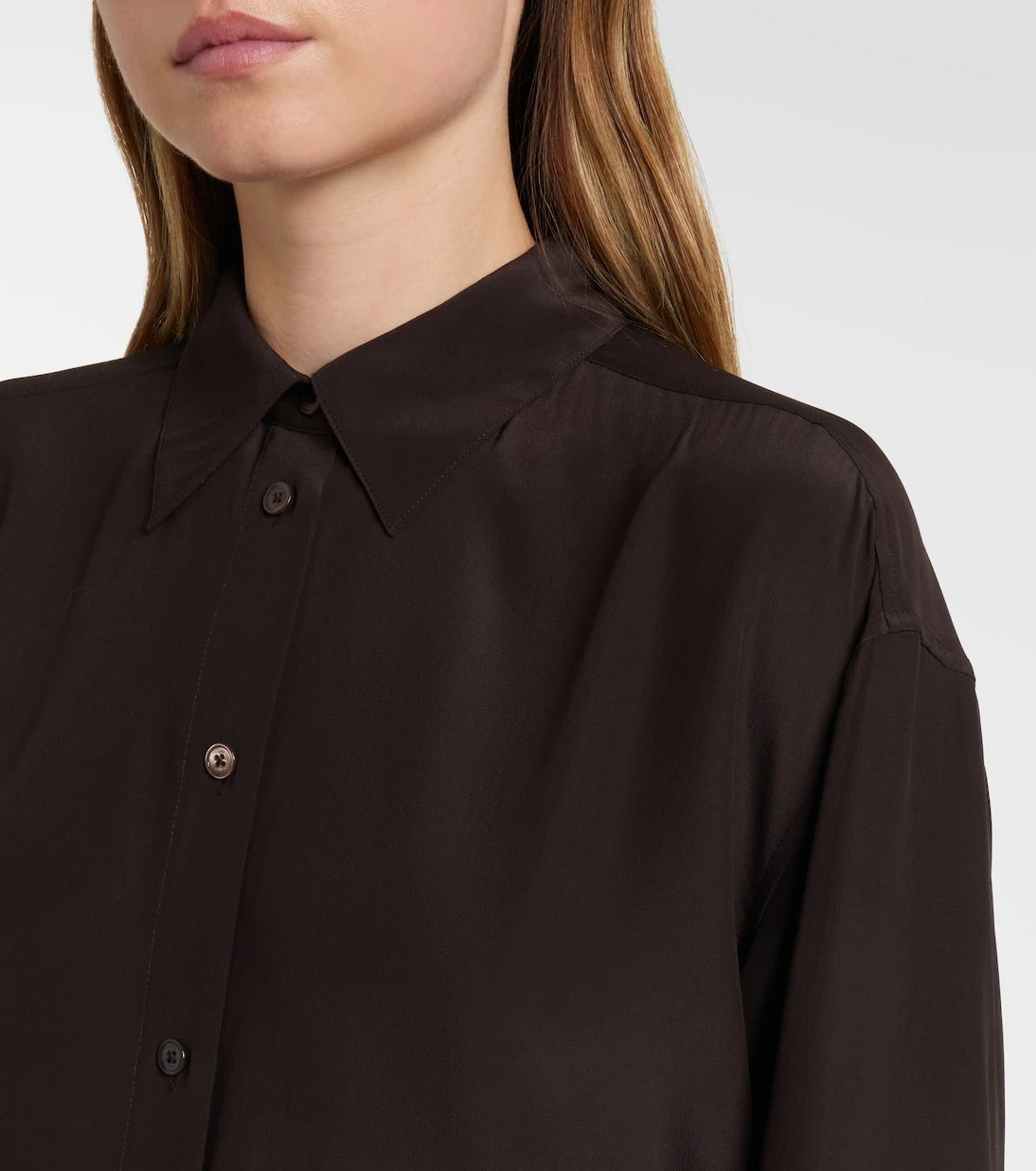 Toteme - Silk crêpe shirt