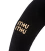 Black Velvet Logo Headband