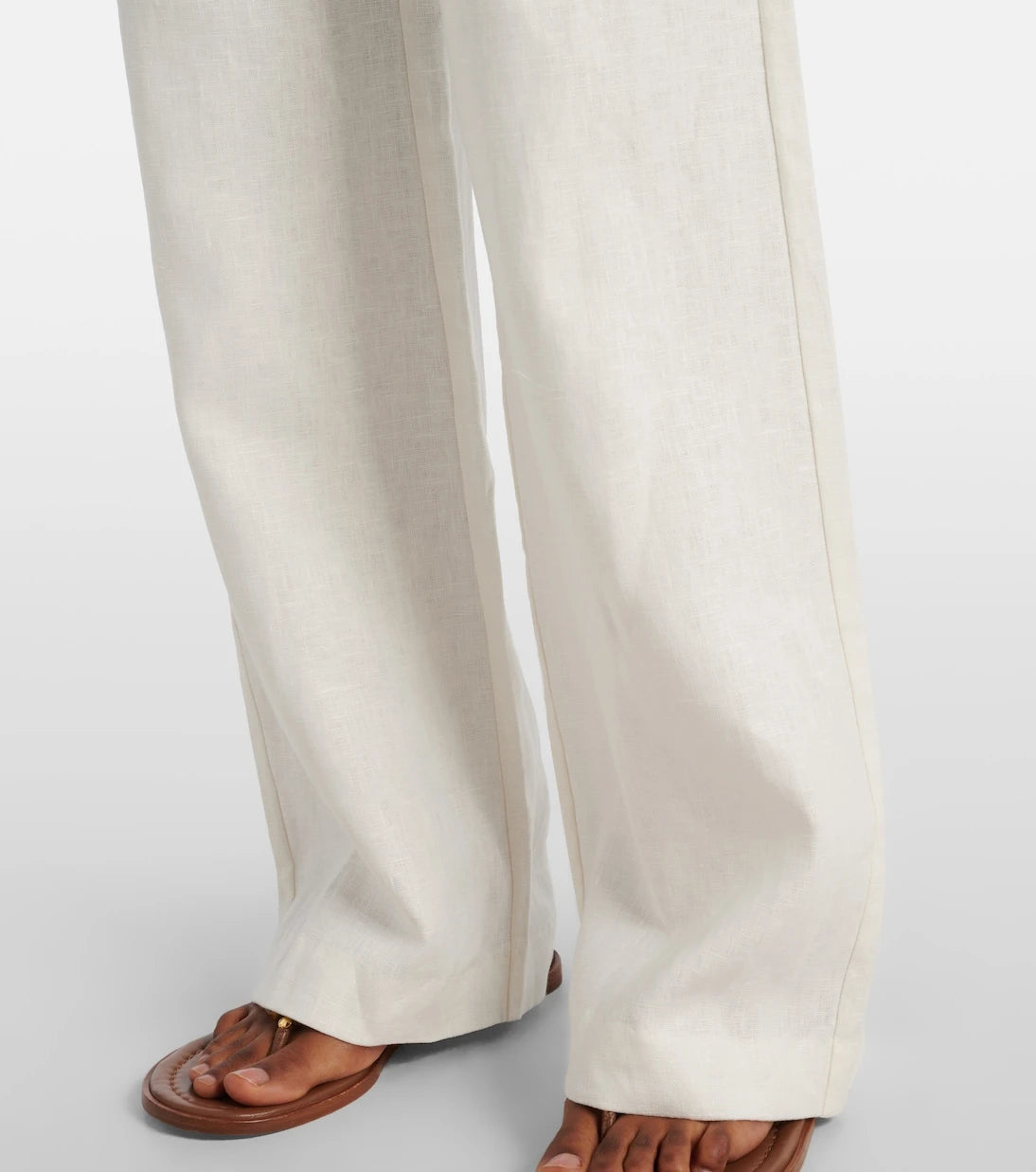 Faithfull - Ilride high-rise linen wide-leg pants