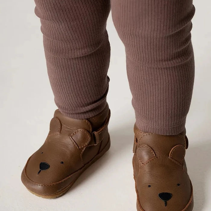 Бебешки кожени обувки Donsje Morris Sneakers Bear
