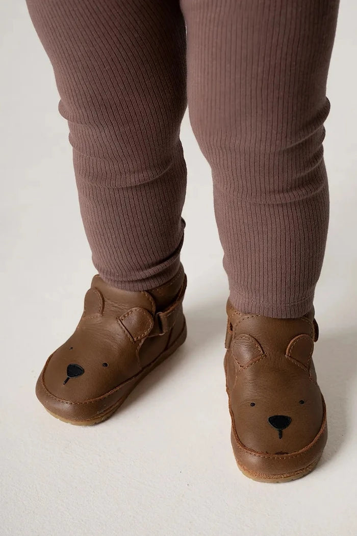 Бебешки кожени обувки Donsje Morris Sneakers Bear